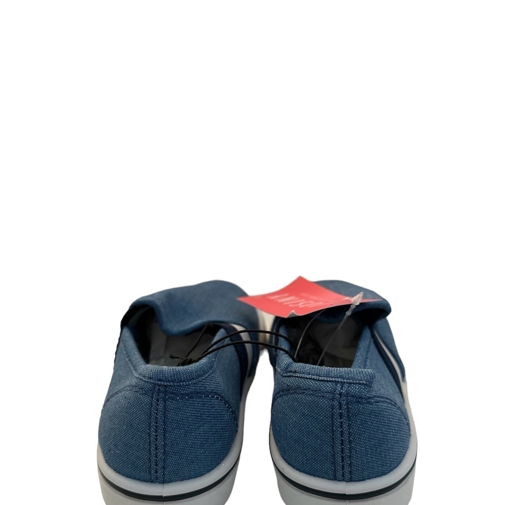 Girl’s Kids Size 12 Blue Denim Slip On Everyday Shoes BNWT - Picture 5 of 8